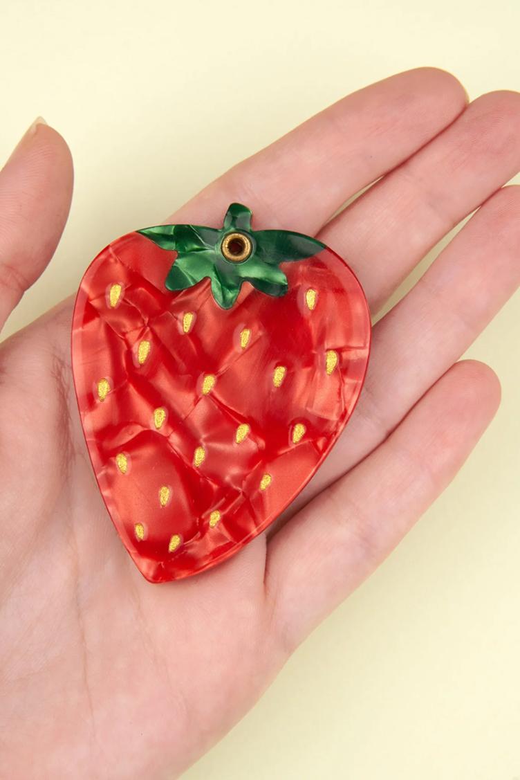 Handspiegel Erdbeere - 2