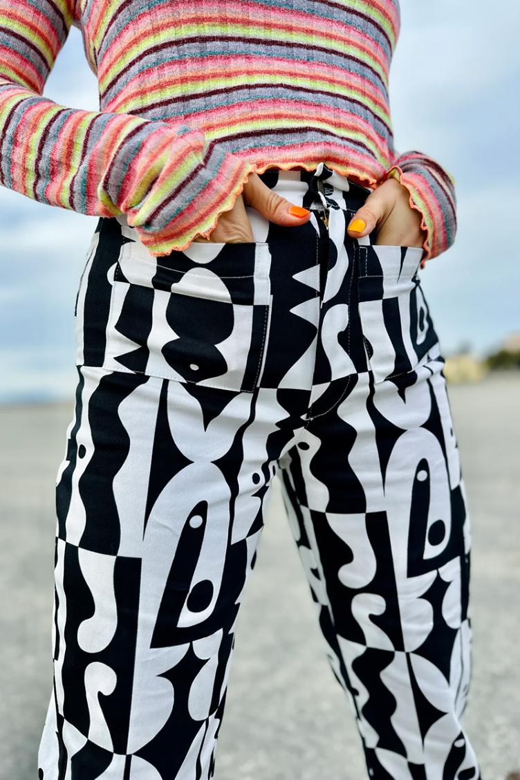 Hose Casual Bell Illusions - 4