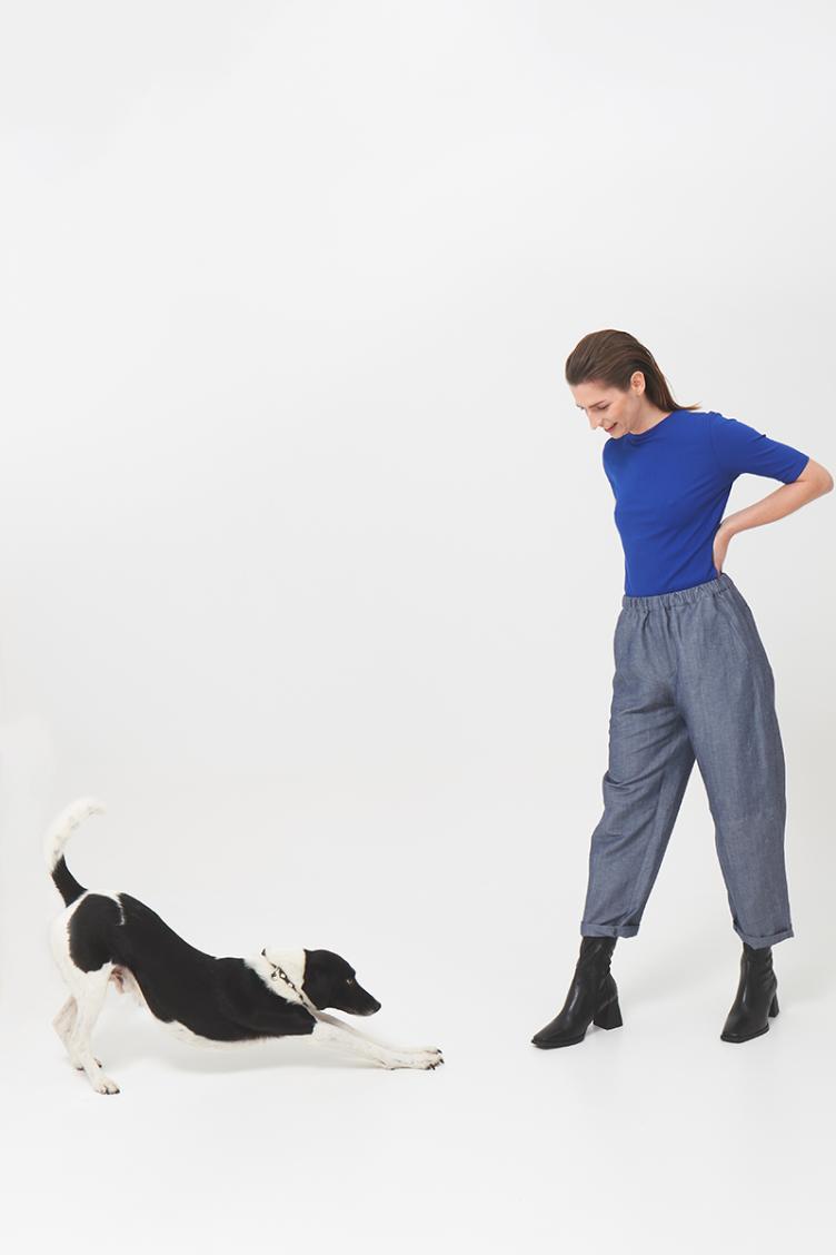 Hose knee shaped relax - 5