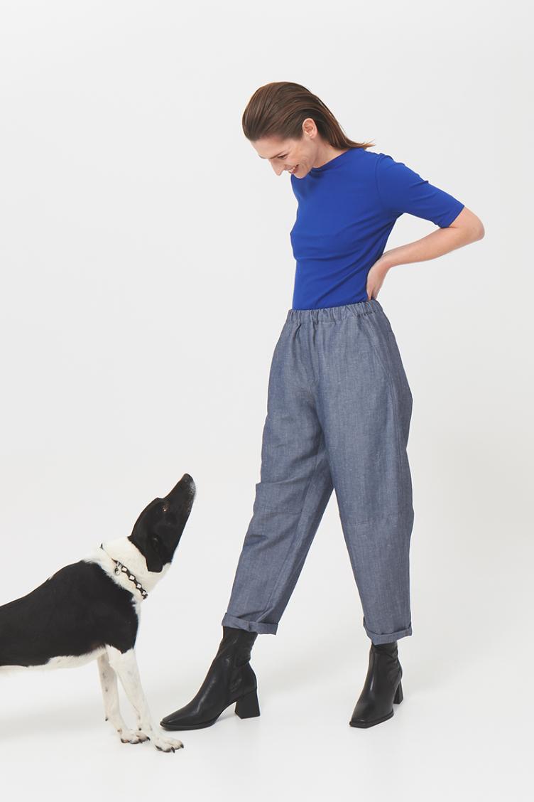 Hose knee shaped relax - 1