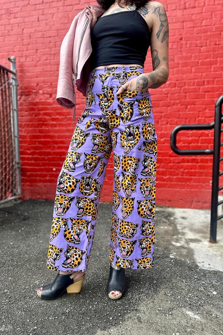 Hose Skater Pant Cheetah Head