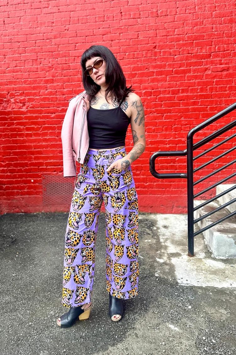 Hose Skater Pant Cheetah Head - 1