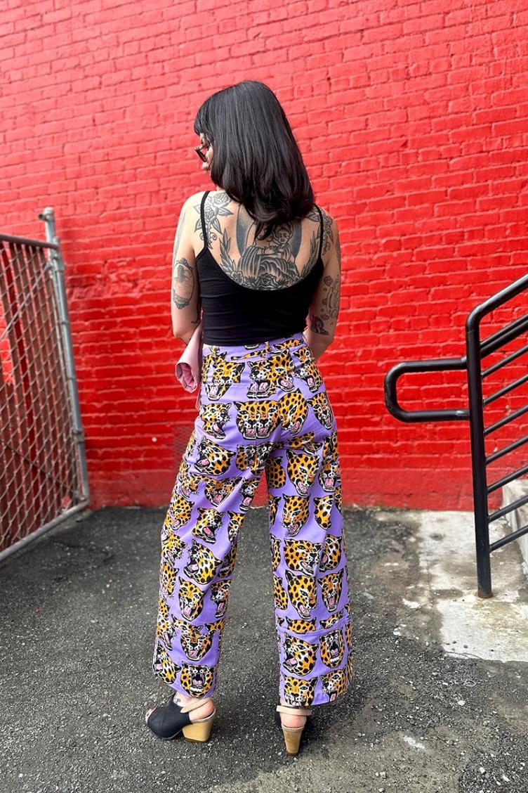 Hose Skater Pant Cheetah Head - 0
