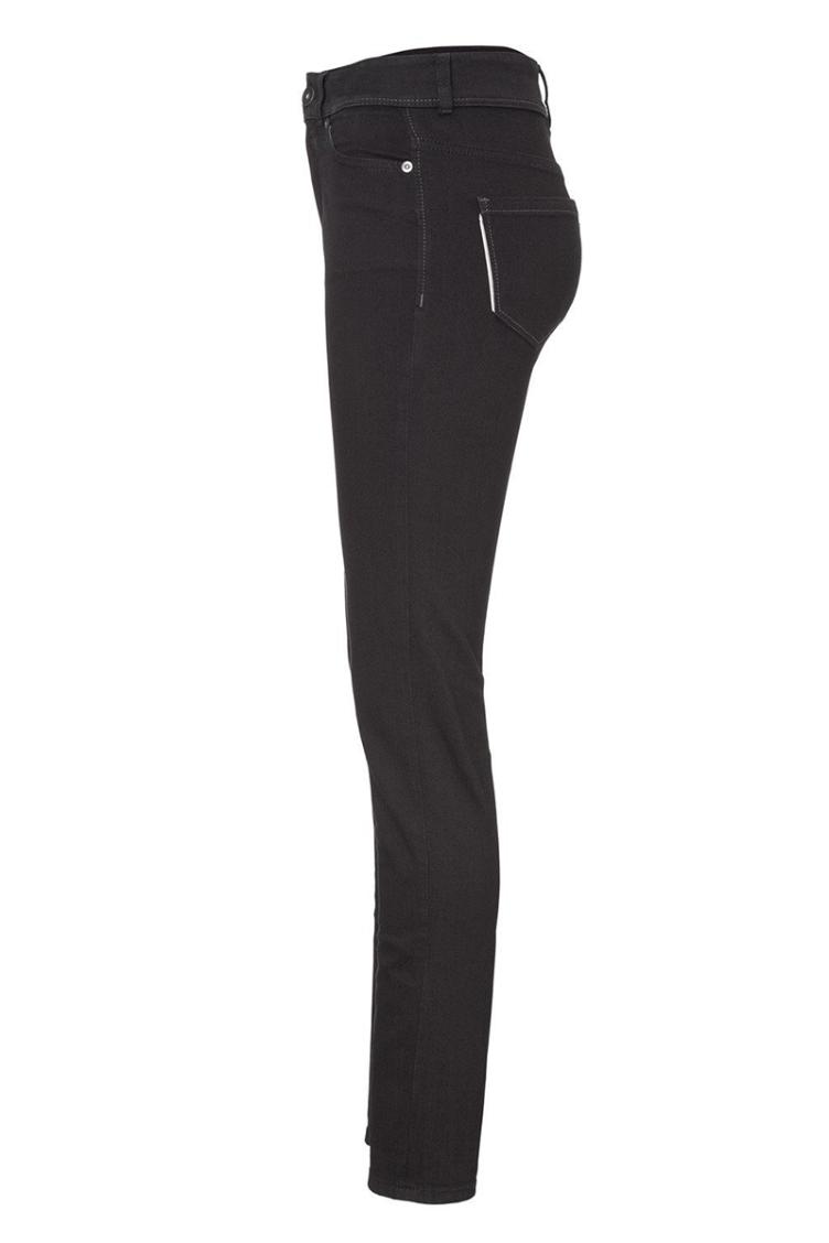 Jeans High Rise Slim Black - 1