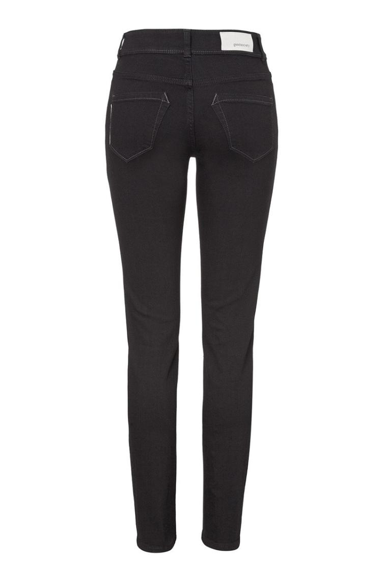 Jeans High Rise Slim Black - 0