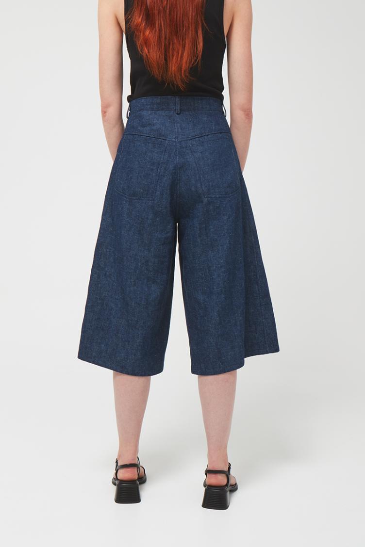 Jeansculotte high waist - 0