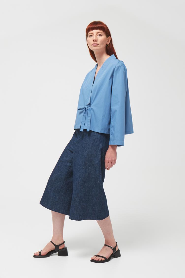 Jeansculotte high waist