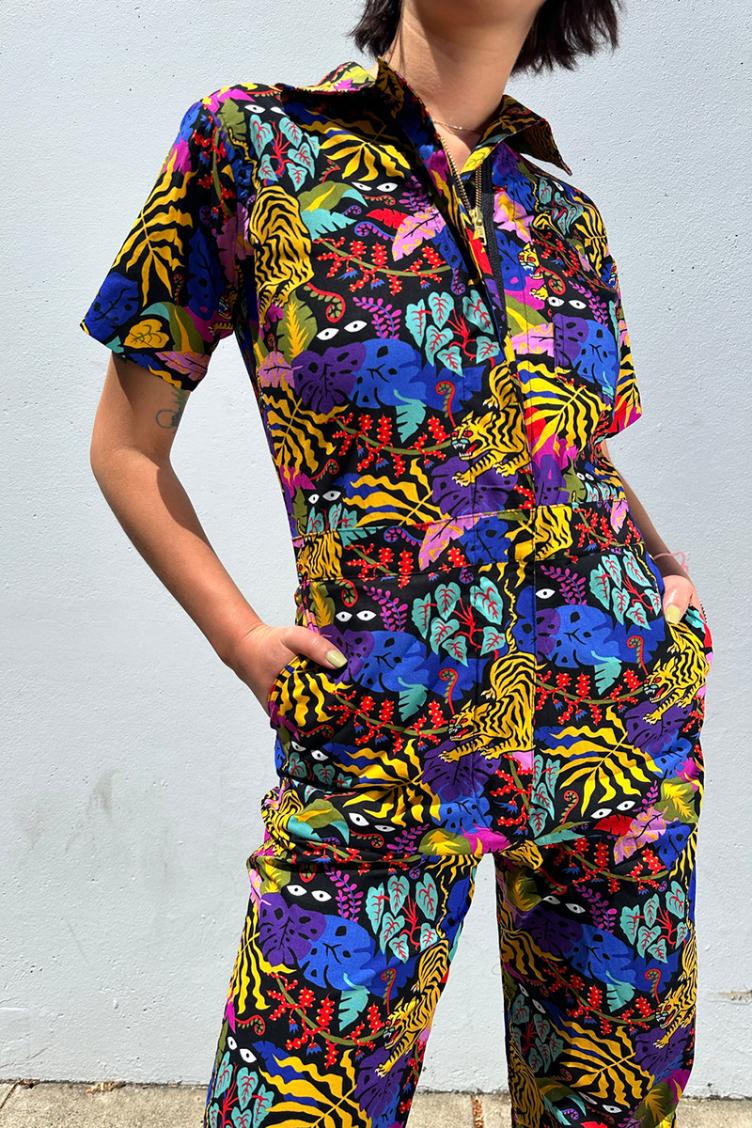 Jumpsuit Coveralls Tropi Trip