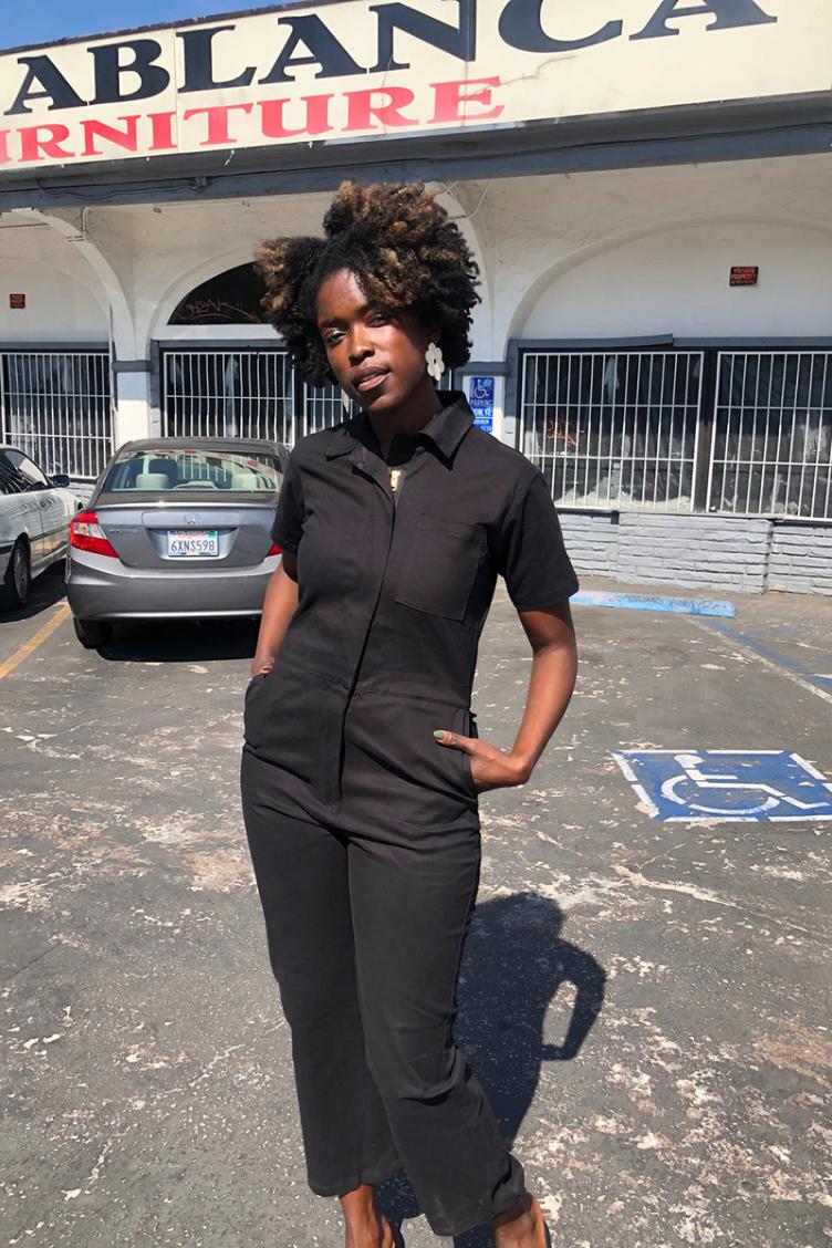 Jumpsuit Twill Coveralls Black