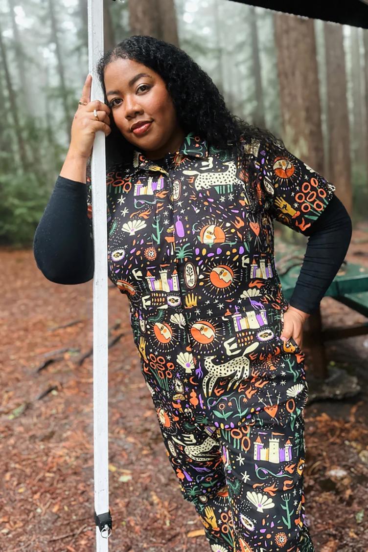 Jumpsuit Twill Coveralls Tarot Garden - 1