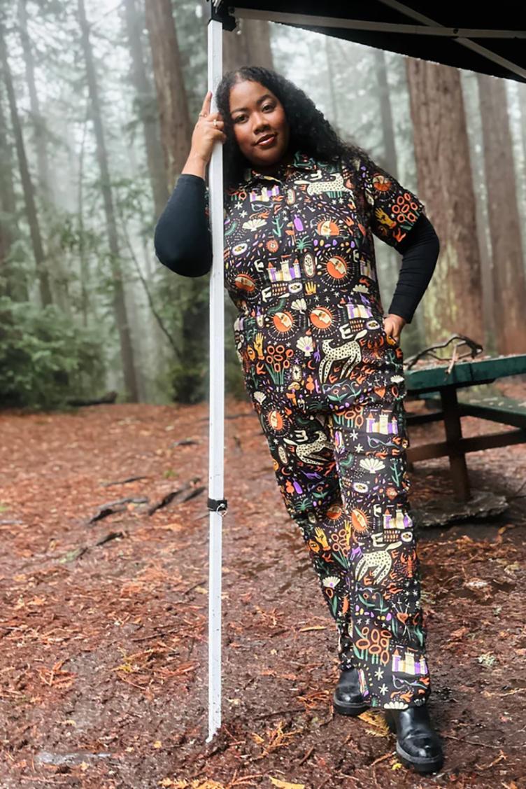 Jumpsuit Twill Coveralls Tarot Garden - 3
