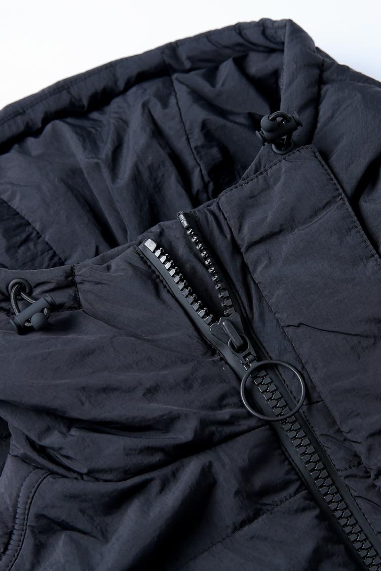 Kapuzengilet Hixon Hood black - 0