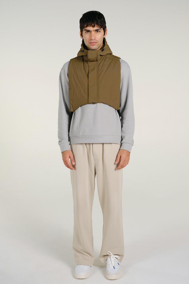 Kapuzengilet Hixon Hood olive - 0