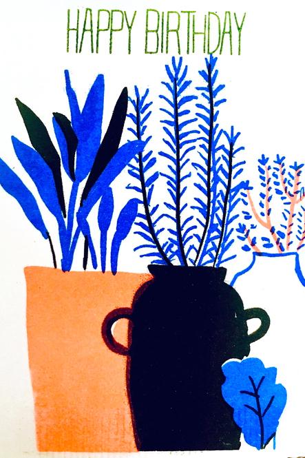 Karte Happy Birthday