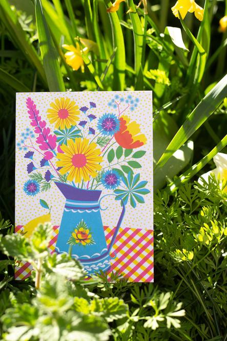 Karte Summer Blooms