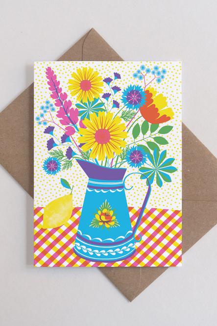 Karte Summer Blooms - 0