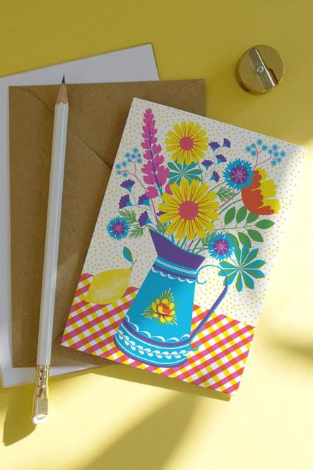 Karte Summer Blooms - 1
