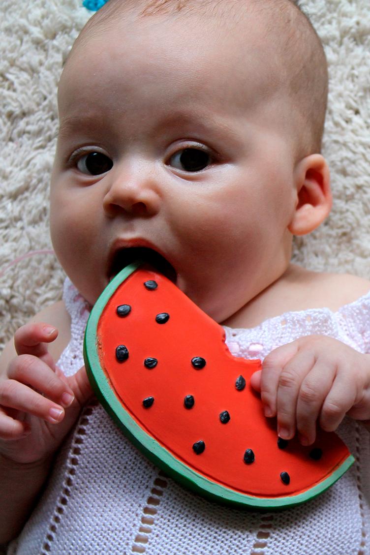 Kautschukspielzeug Wassermelone