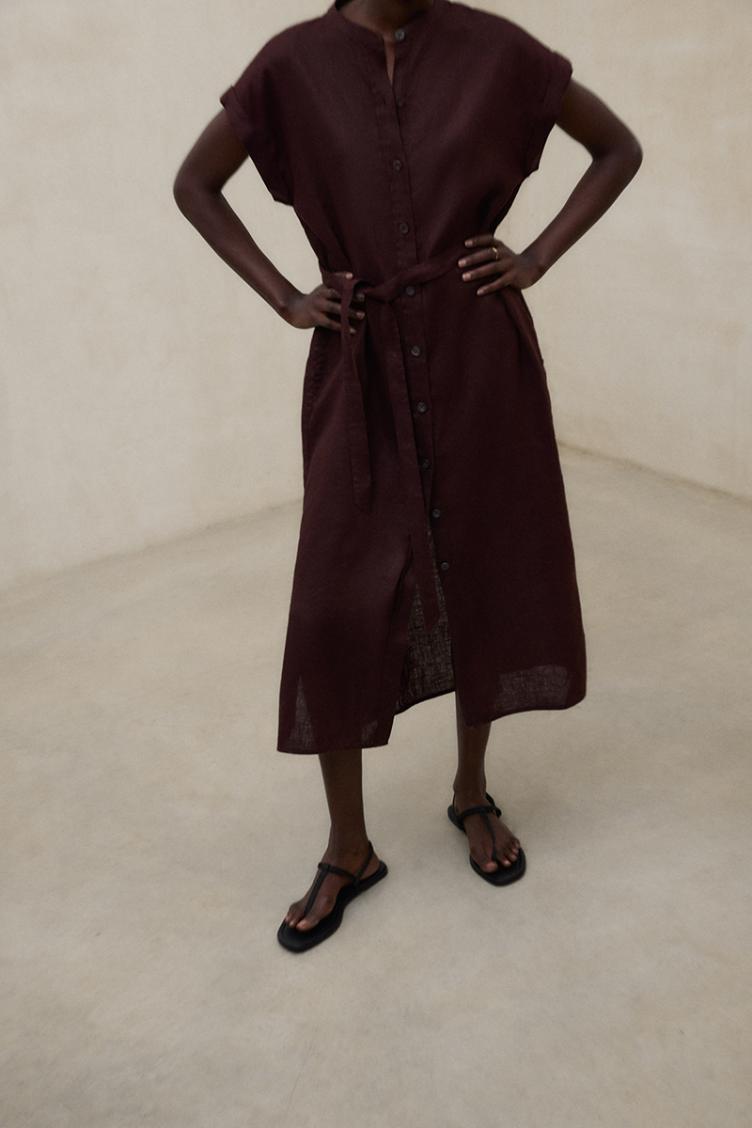 Kleid Amatista cocoa - 0