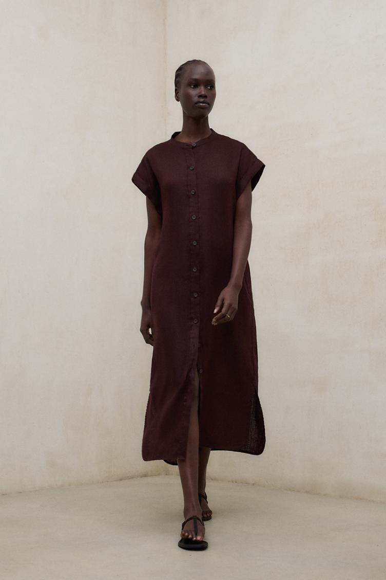 Kleid Amatista cocoa - 1