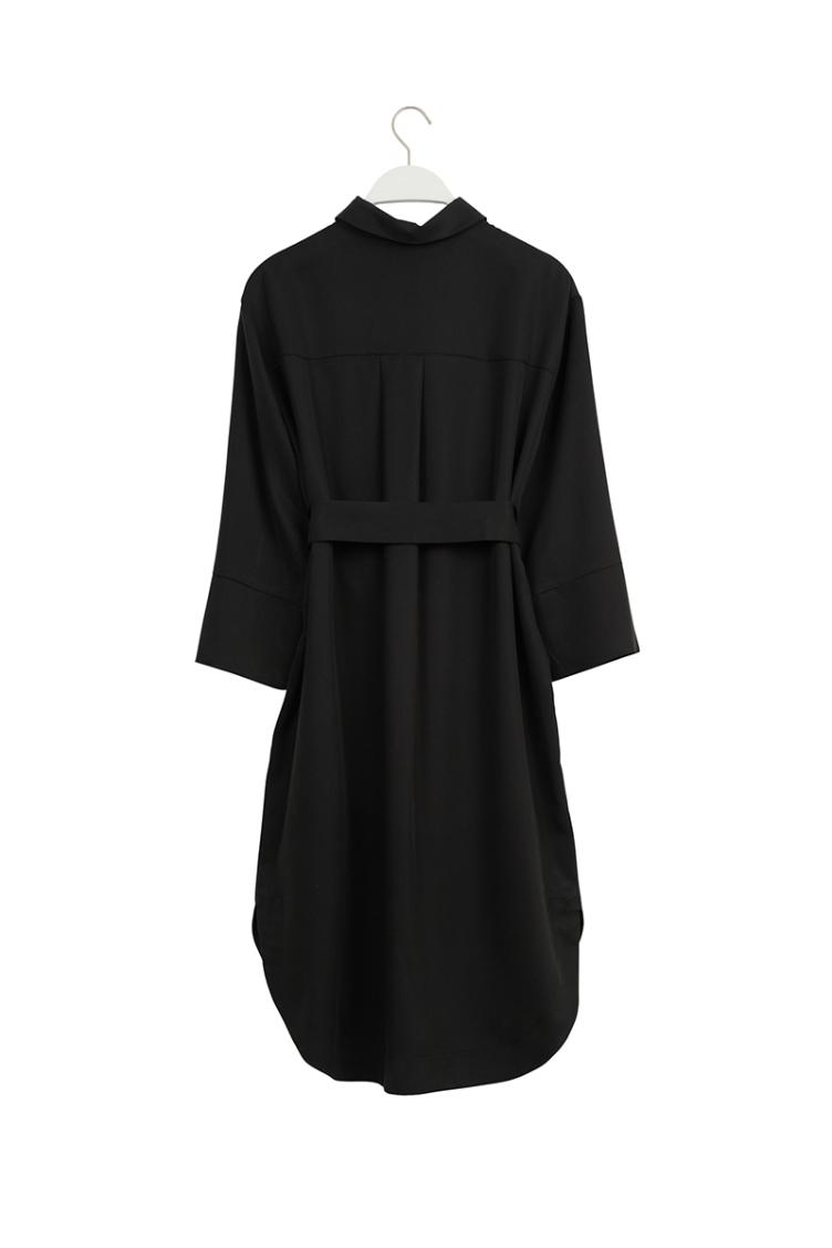Kleid Boheme Solid Black - 1