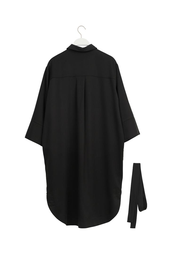 Kleid Boheme Solid Black - 3