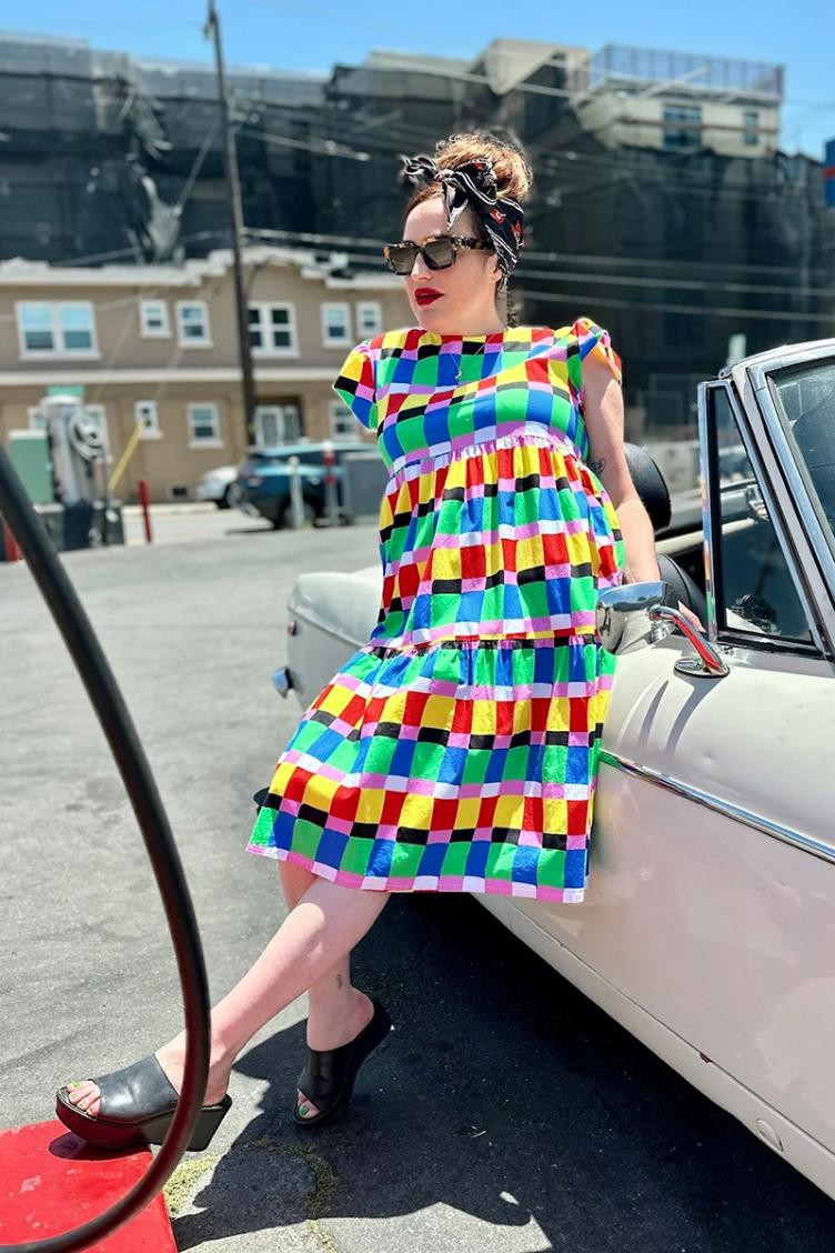 Kleid Frieda Candy Weave