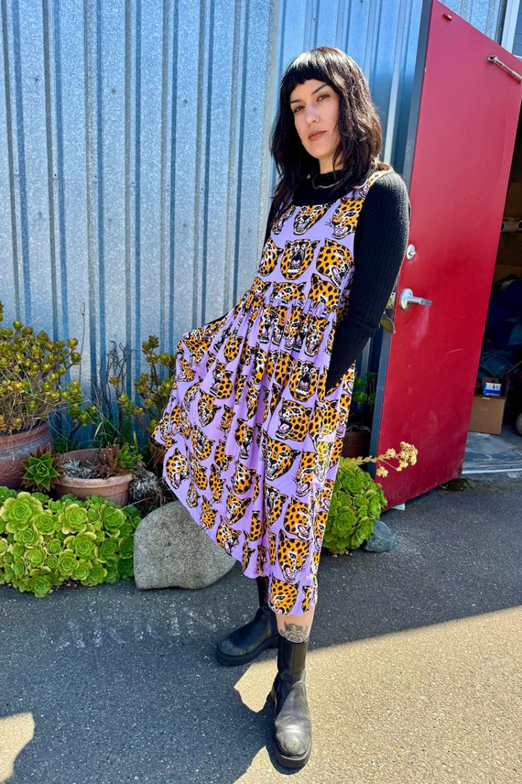 Kleid Naomi Cheetah Head