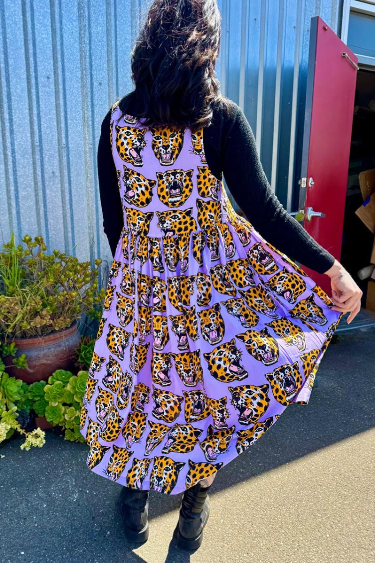 Kleid Naomi Cheetah Head - 1