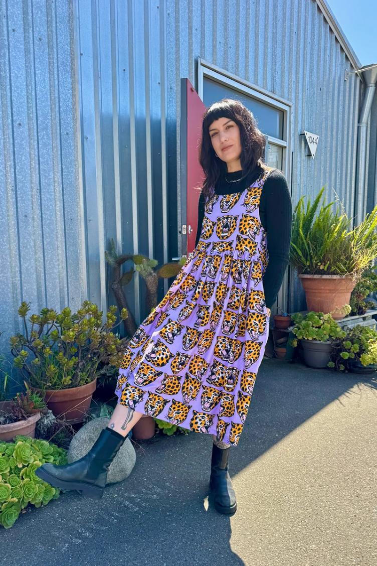 Kleid Naomi Cheetah Head - 0
