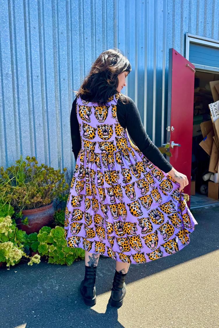 Kleid Naomi Cheetah Head - 2
