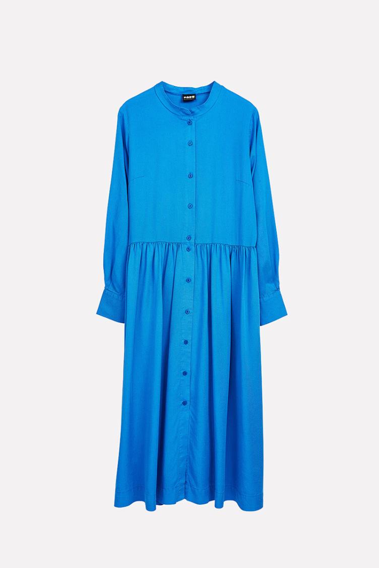 Kleid Ruffle True blue - 1