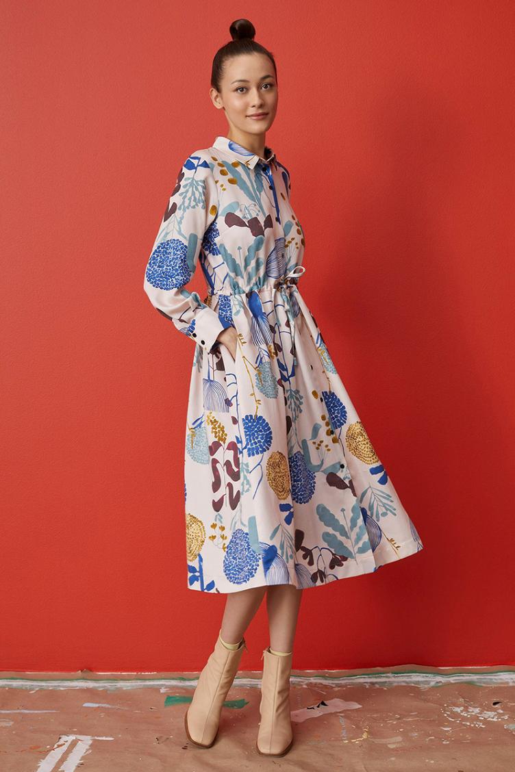 Kleid Swing Gown Wild Garden