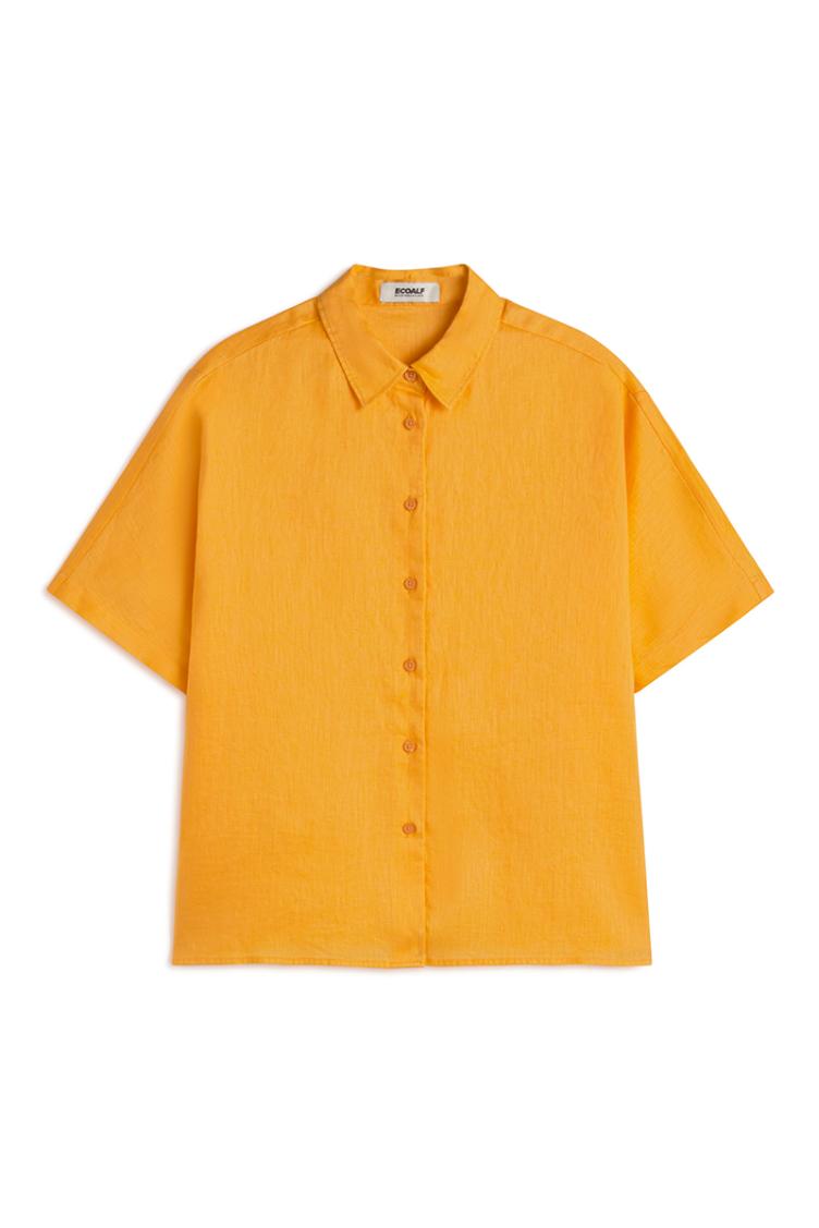 Kurzarmbluse Melania tangerina