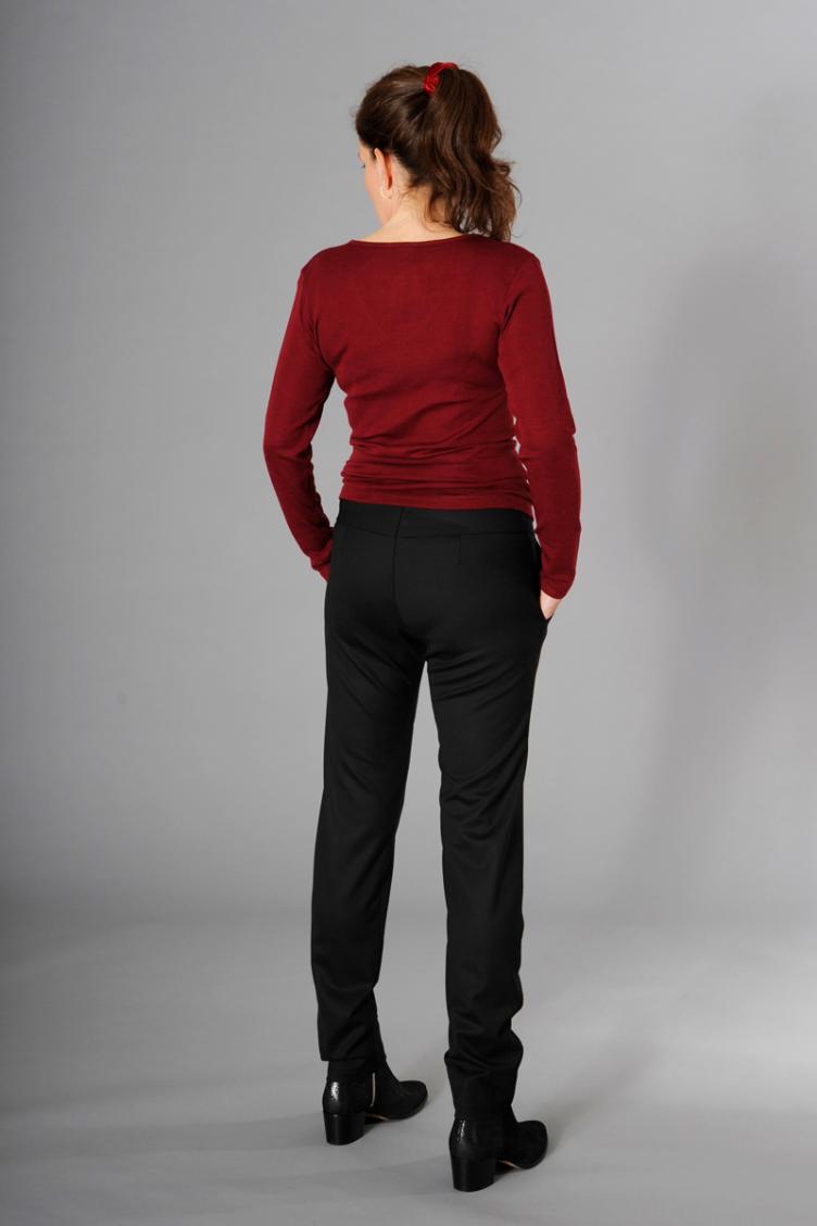 Langarmshirt June V-Ausschnitt - 2