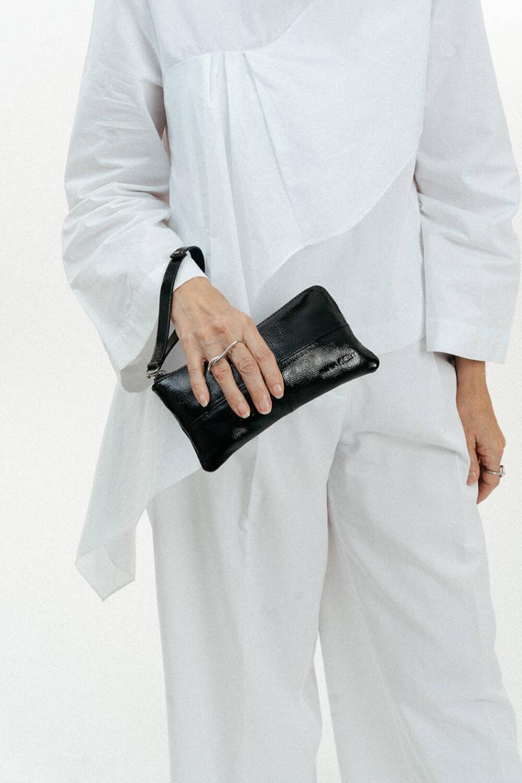 Lederclutch ILIA ed.1 Lackleder