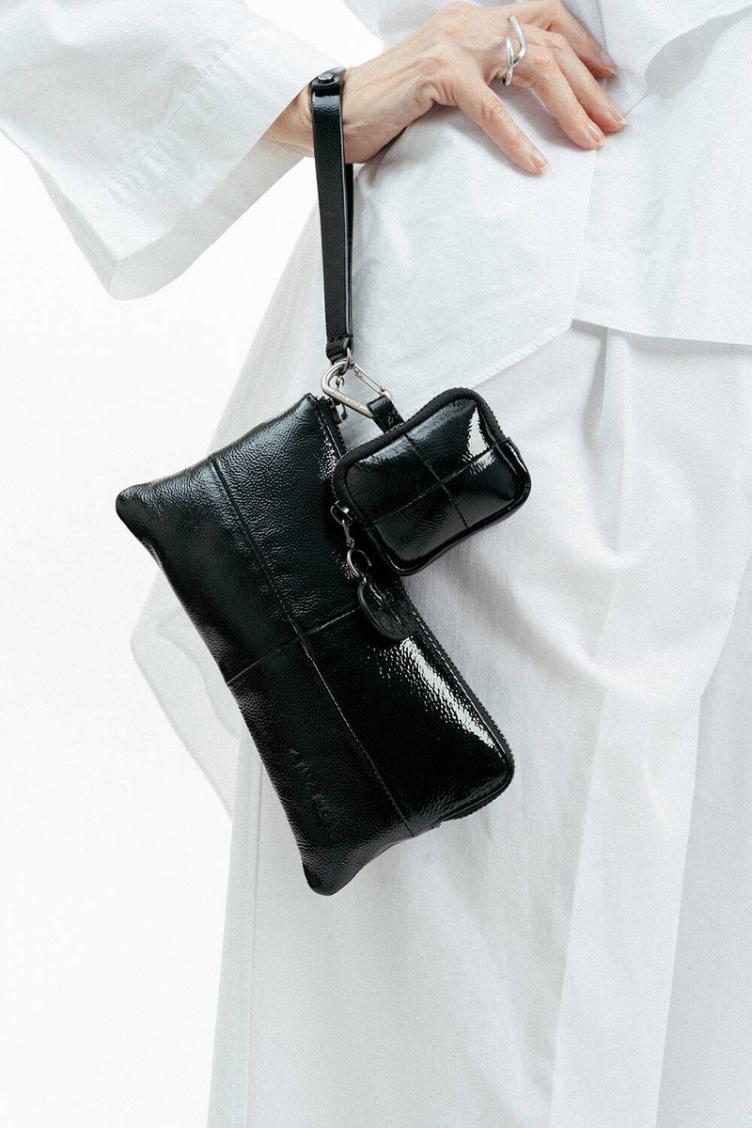 Lederclutch ILIA ed.1 Lackleder - 0