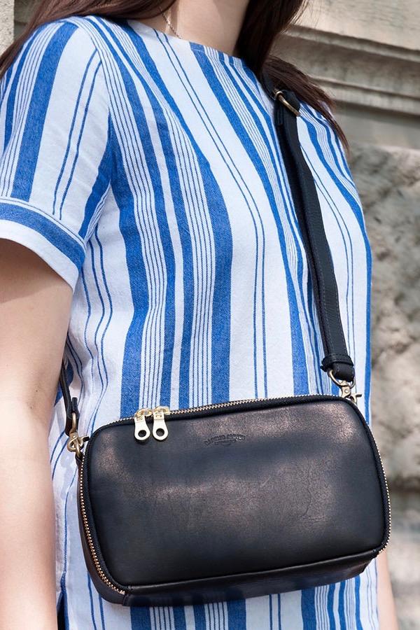Lederhandtasche - 1