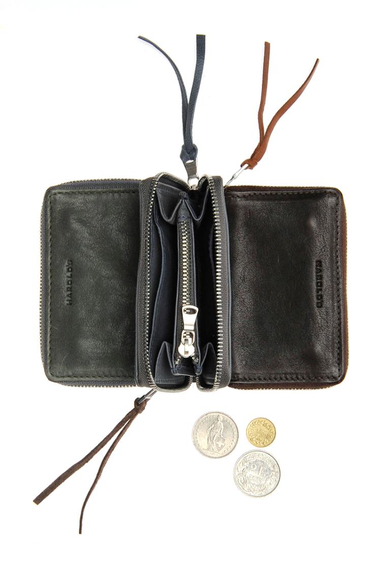 Lederportemonnaie Zip Small