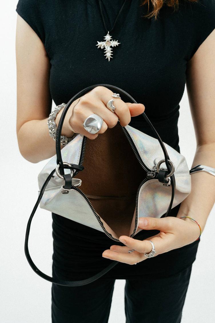 Ledertasche Ornament ed.2 rainbow ice - 3