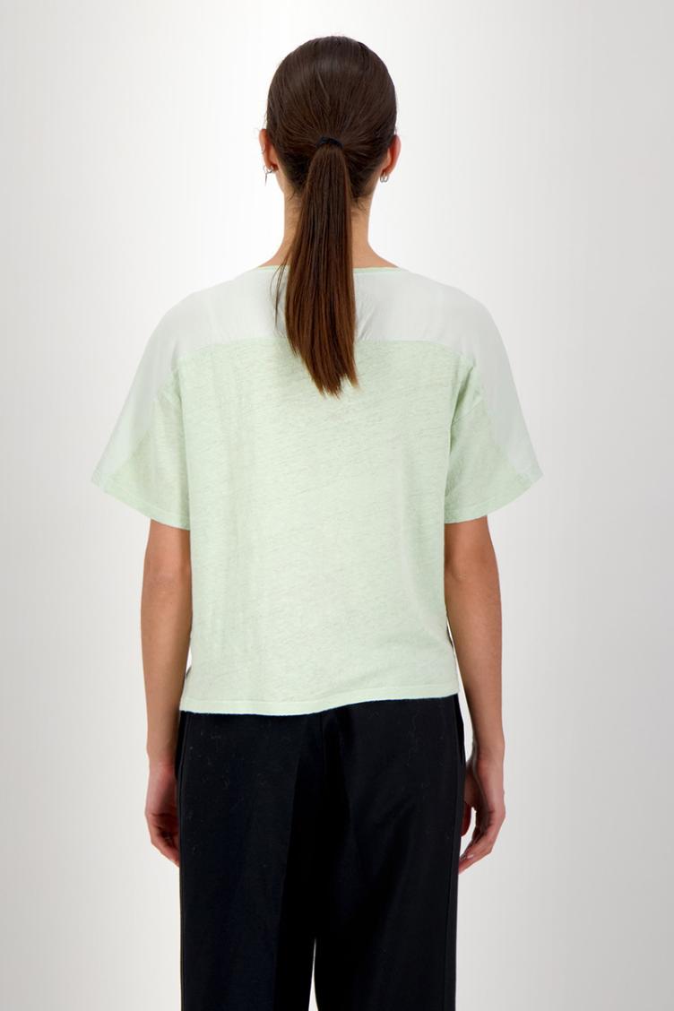 Leinen- Seide Shirt Lilly - 1