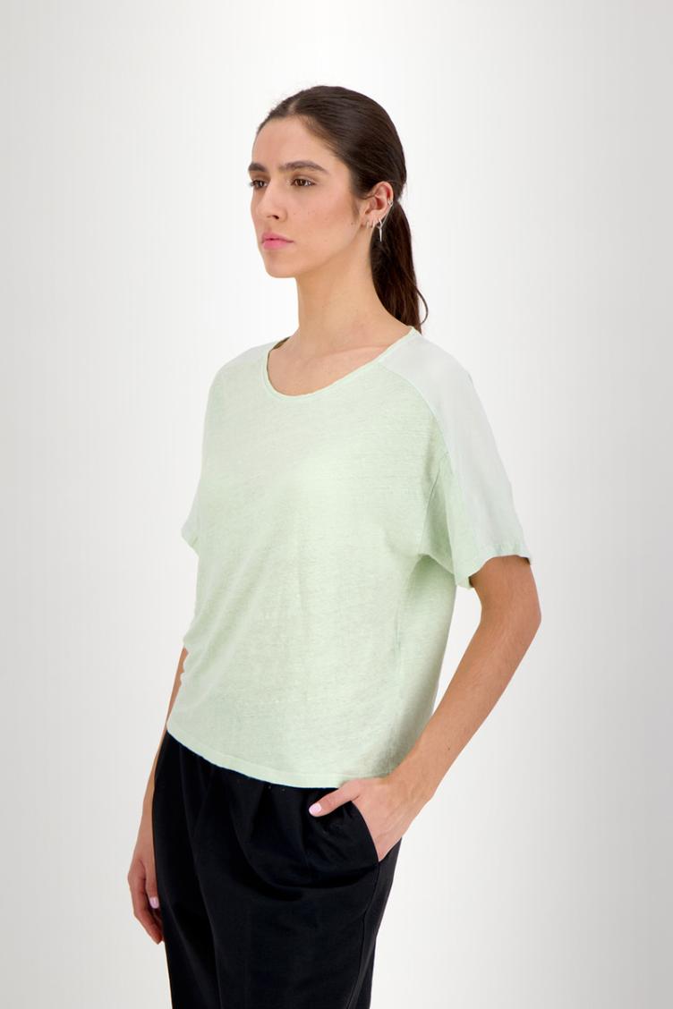 Leinen- Seide Shirt Lilly - 0