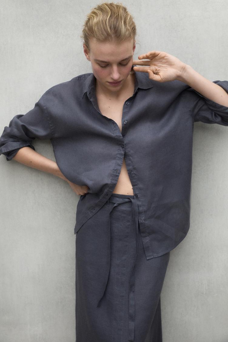 Leinenbluse Daria