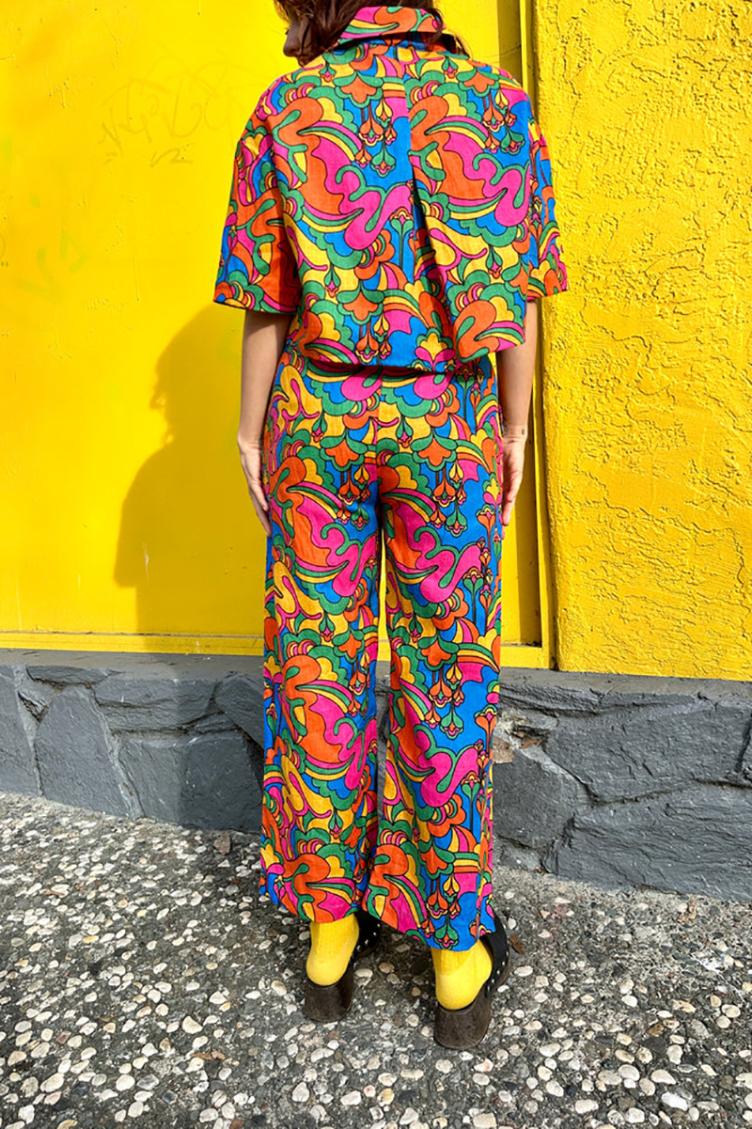 Leinenhose Catalina Auderpopz - 0
