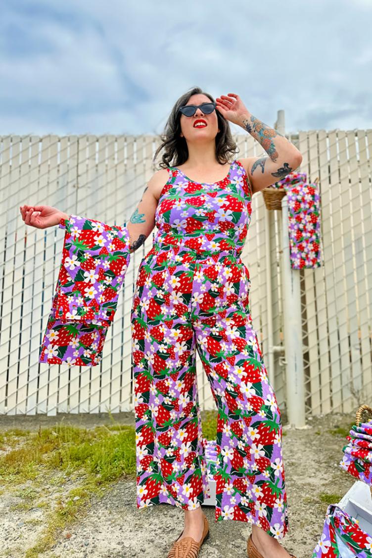 Leinenhose Catalina Berries - 0