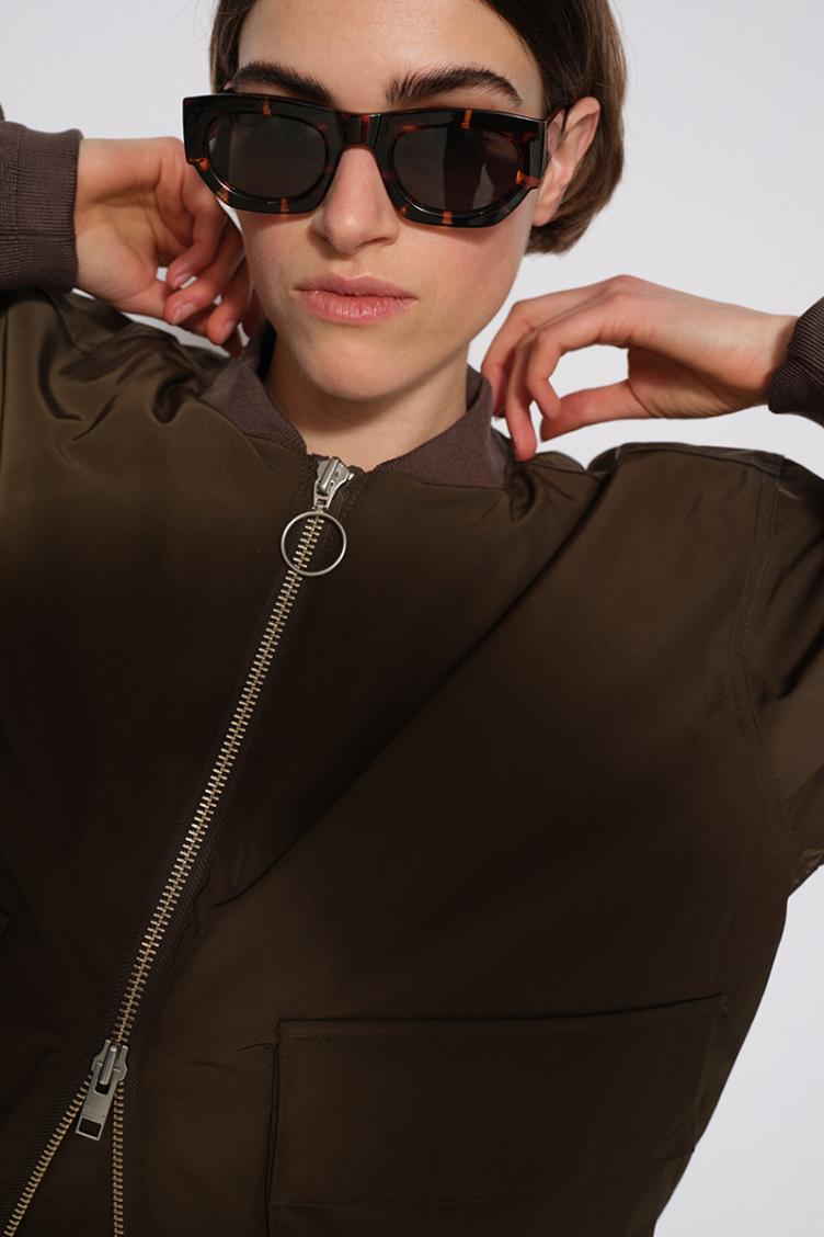 Mapes Bomber Jacket black olive - 1