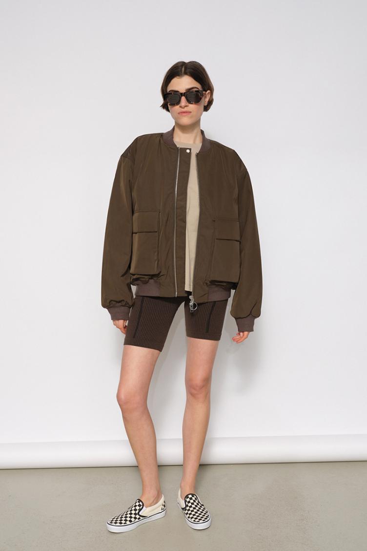Mapes Bomber Jacket black olive - 3