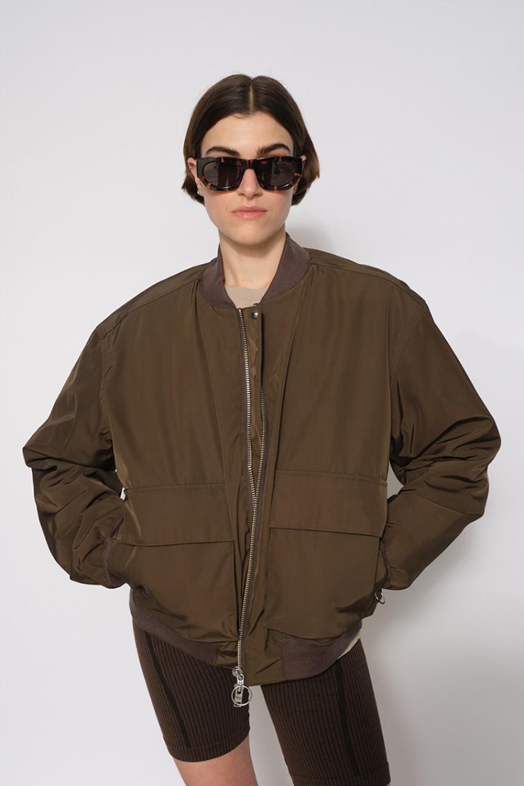 Mapes Bomber Jacket black olive - 0