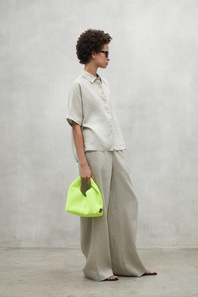 Mini-Tasche Ocean Tika neongelb