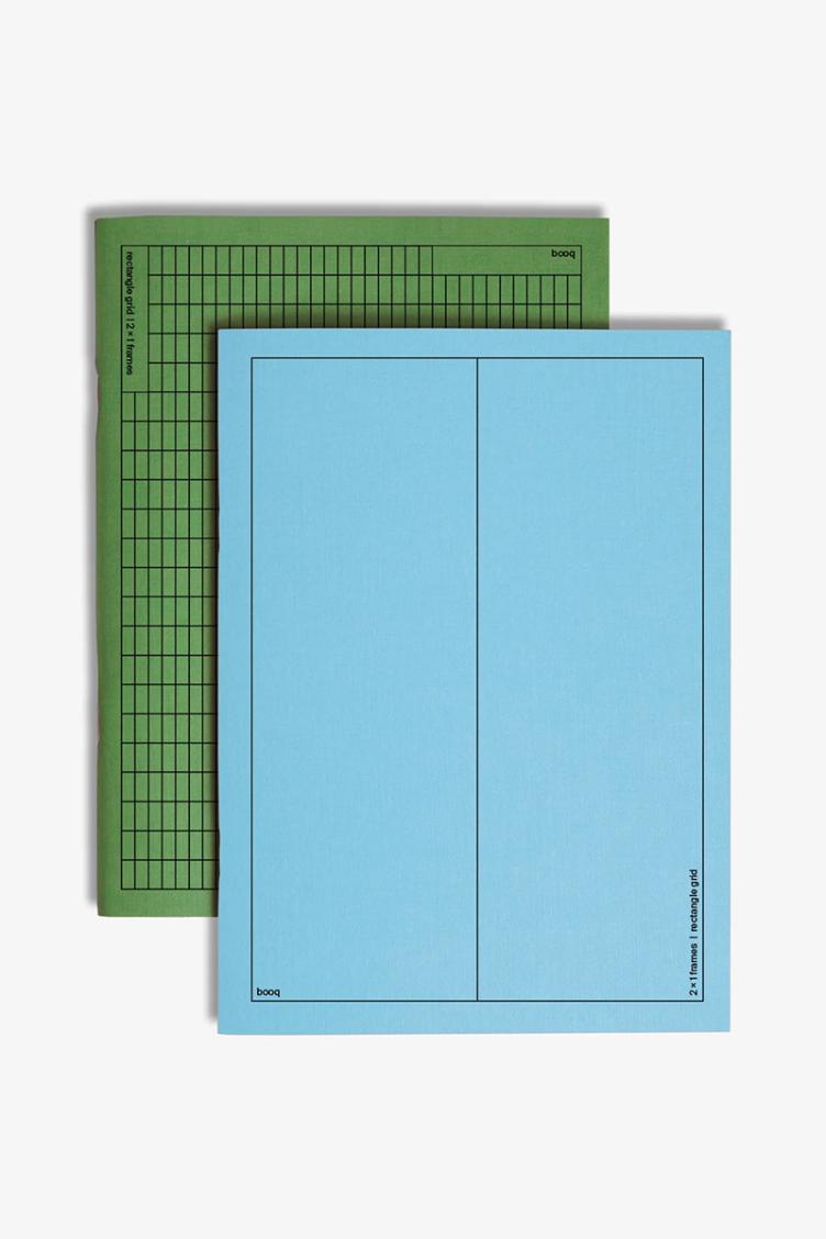 Notizbuch booq blue/green - 1